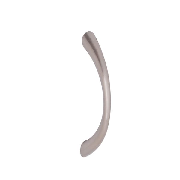 2.5 In. (63 Mm) Satin Nickel Modern Full-Curve Bow Cabinet Drawer Pull 25PK